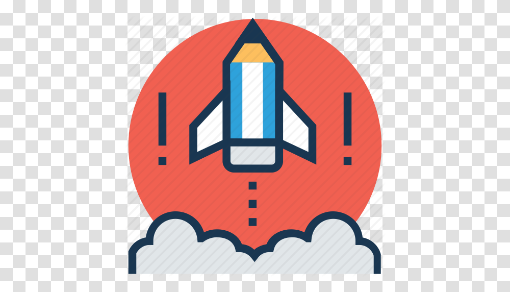 Creative Start Creativity Pencil Launch Rocket Pencil Startup Icon, Road Sign, Statue, Nature Transparent Png