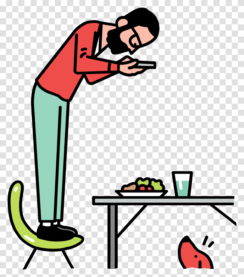 Creative Taking An Instagram Of Lunch Creative Post For Graphic Design, Performer, Axe, Magician, Curling Transparent Png