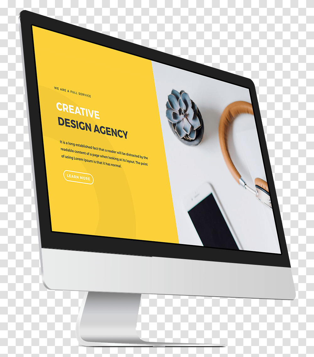 Creative Wordpress Website Design Web Design, Computer, Electronics, Tablet Computer, Screen Transparent Png