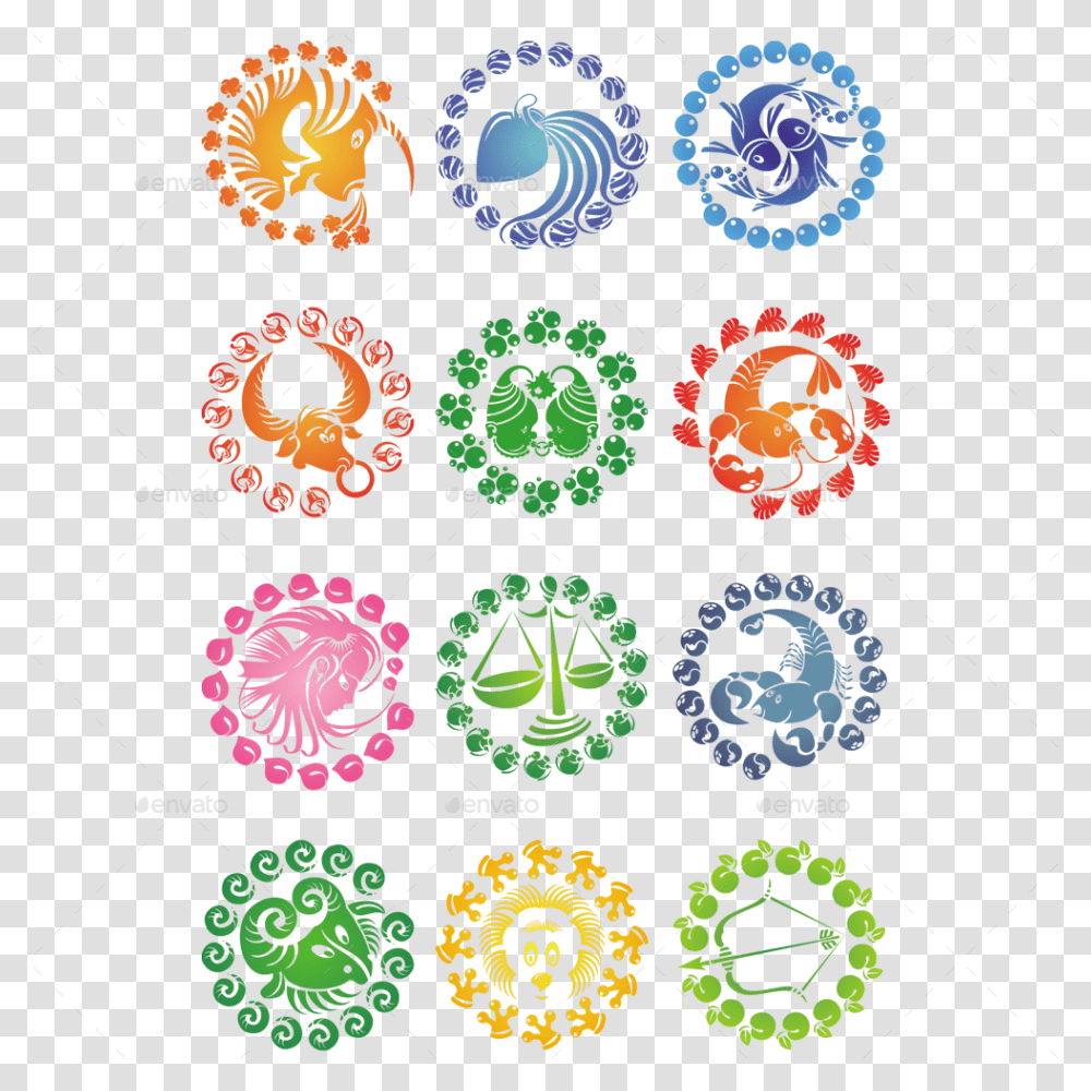 Creative Zodiac Signs Designs, Machine, Rug Transparent Png