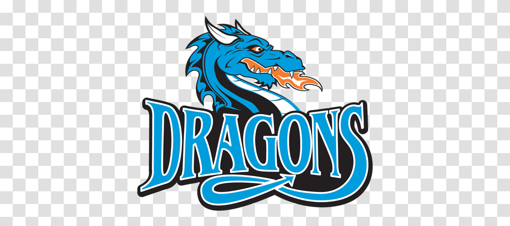Crec Logos Communications Mascot Blue Dragon Logo, Word Transparent Png
