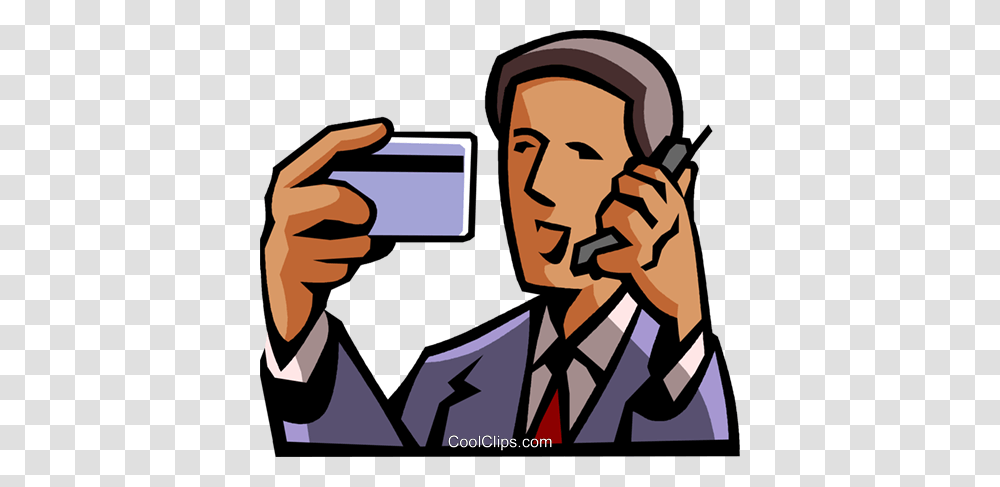 Credit Card Information On Cell Phone Royalty Free Vector Clip Art, Face, Photography, Electronics, Portrait Transparent Png