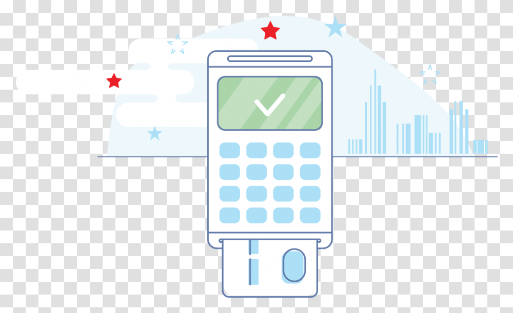 Credit Card Machine Clipart, Electronics, Calculator, Phone Transparent Png