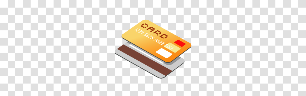 Credit Card Orange Icon, Business Card, Paper Transparent Png