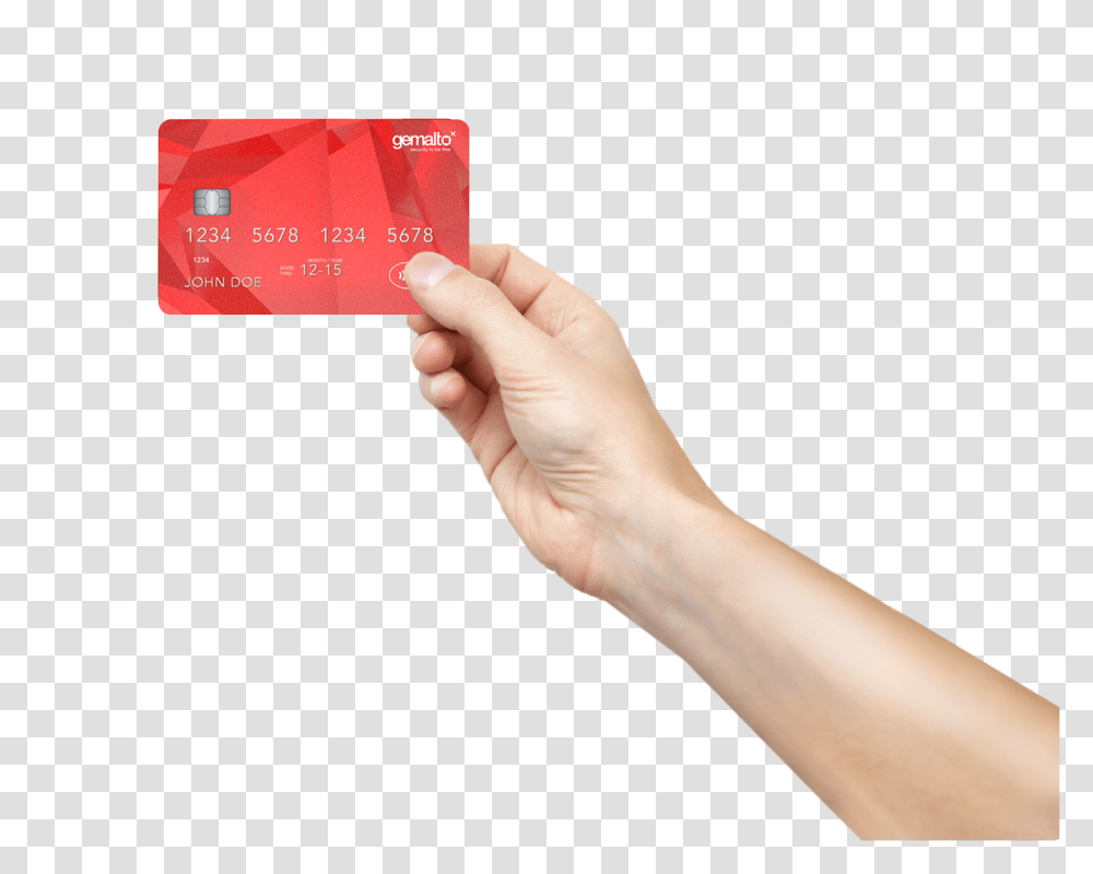 Credit Card, Person, Human, Hand Transparent Png