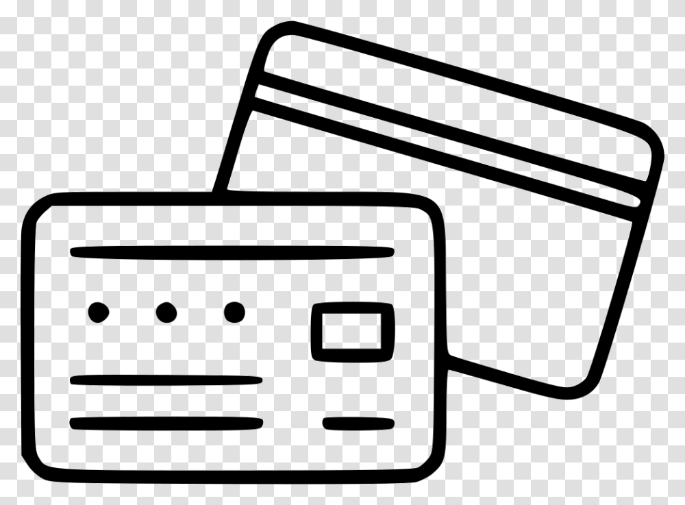 Credit Card Web Pay Payment Shopping Banking Credit Card Line Vector, Electronics, Wallet, Accessories Transparent Png