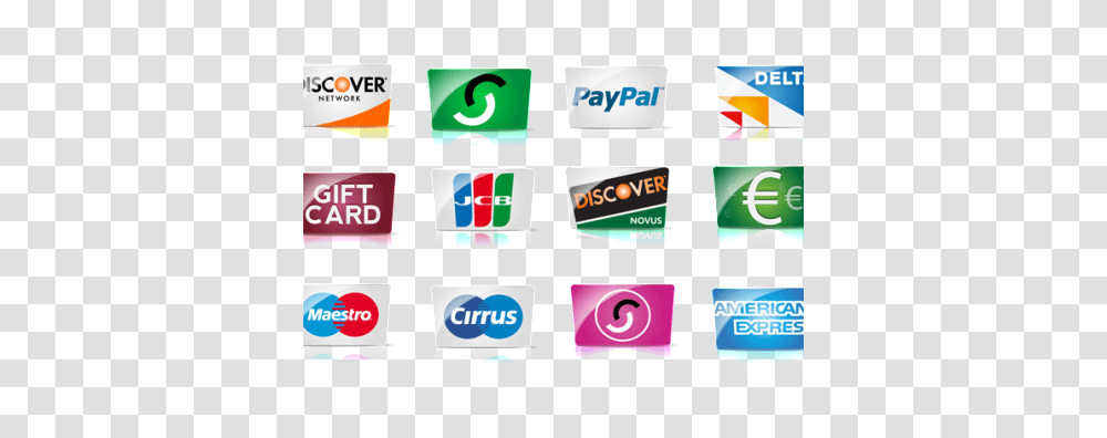 Credit Cards And Payment Icon Set Icons, Number, Label Transparent Png