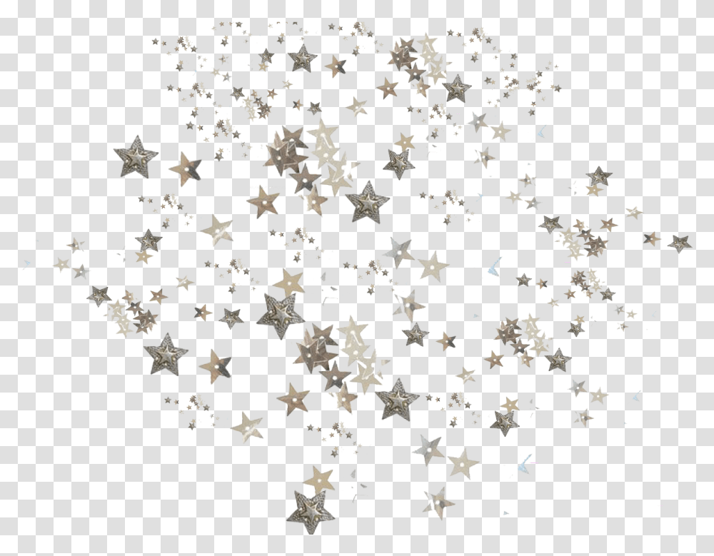 Credit Star Decorations, Confetti, Paper, Rug, Star Symbol Transparent Png