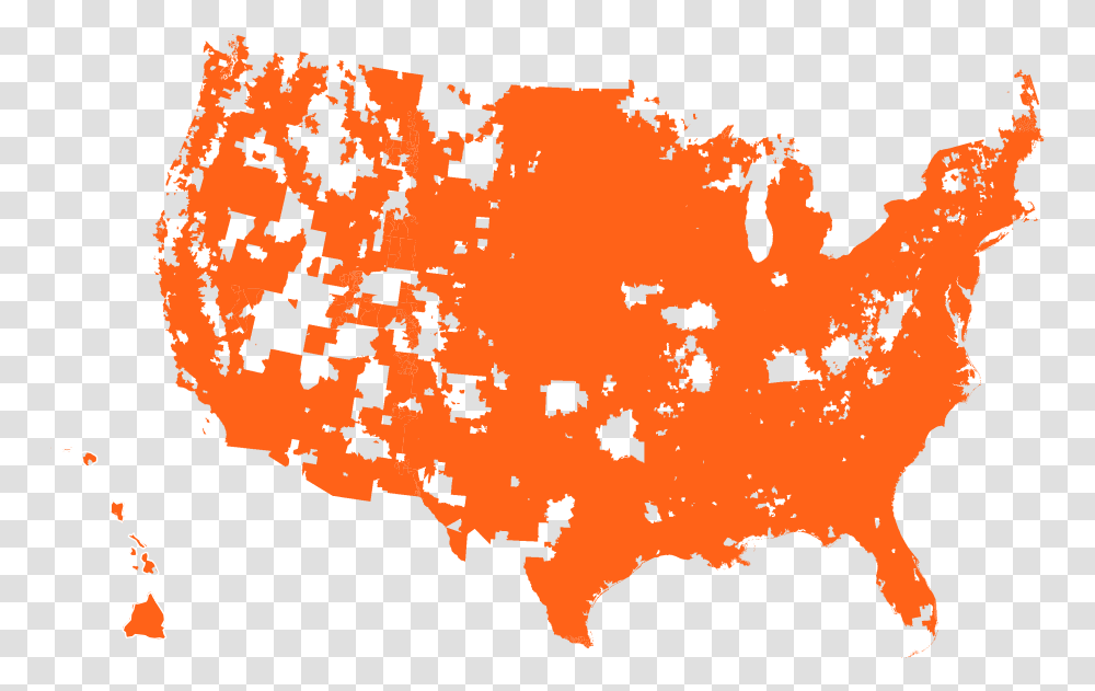 Credo Mobile Coverage Map Popular Sports Usa Map, Mountain, Nature, Leaf, Plant Transparent Png