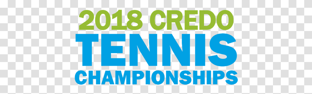 Credo Tennislogo2018 Credo Tennis Championships Oval, Text, Word, Alphabet, Number Transparent Png
