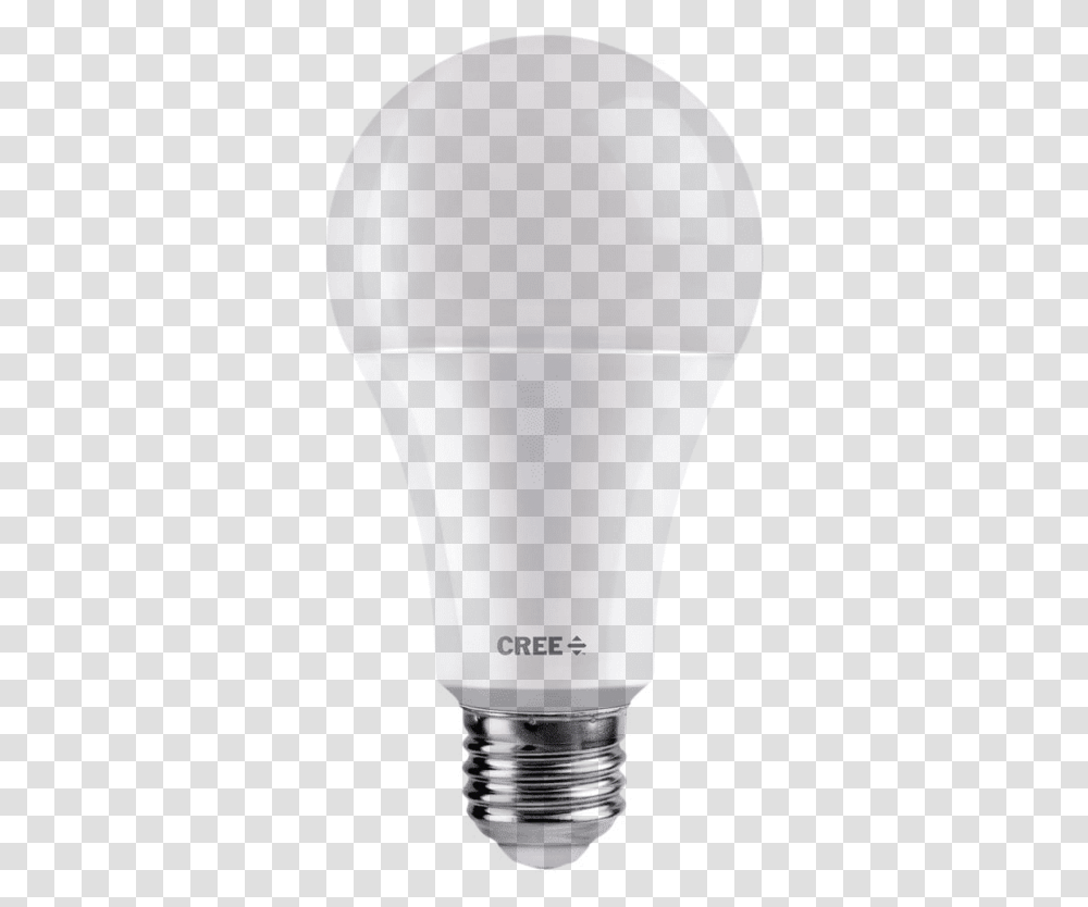 Cree Led Lighting A21 100w P1 50k E26 U1 17 Watt Led Light, Lightbulb, Glass Transparent Png