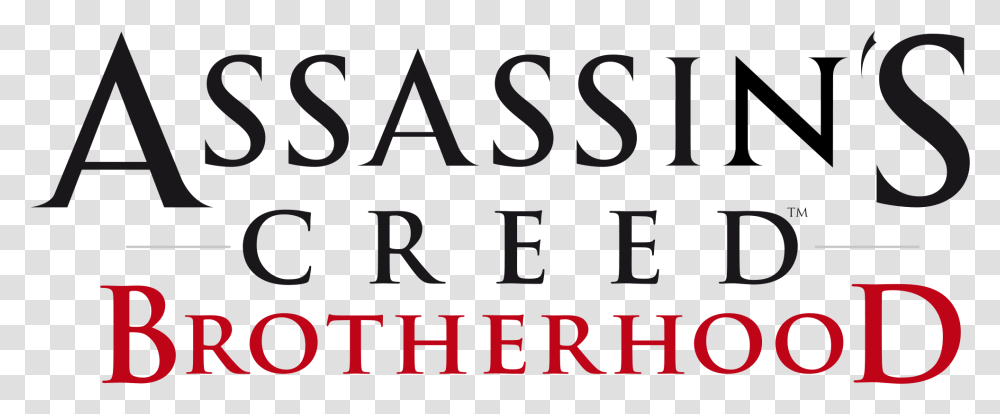 Creed Brotherhood Logo, Alphabet, Number Transparent Png