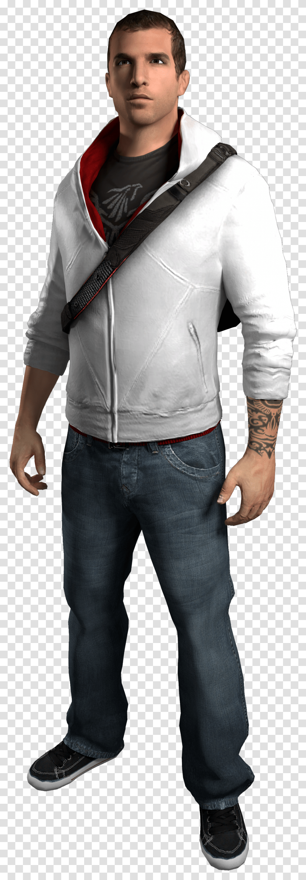 Creed Desmond Miles, Sleeve, Person, Jacket Transparent Png