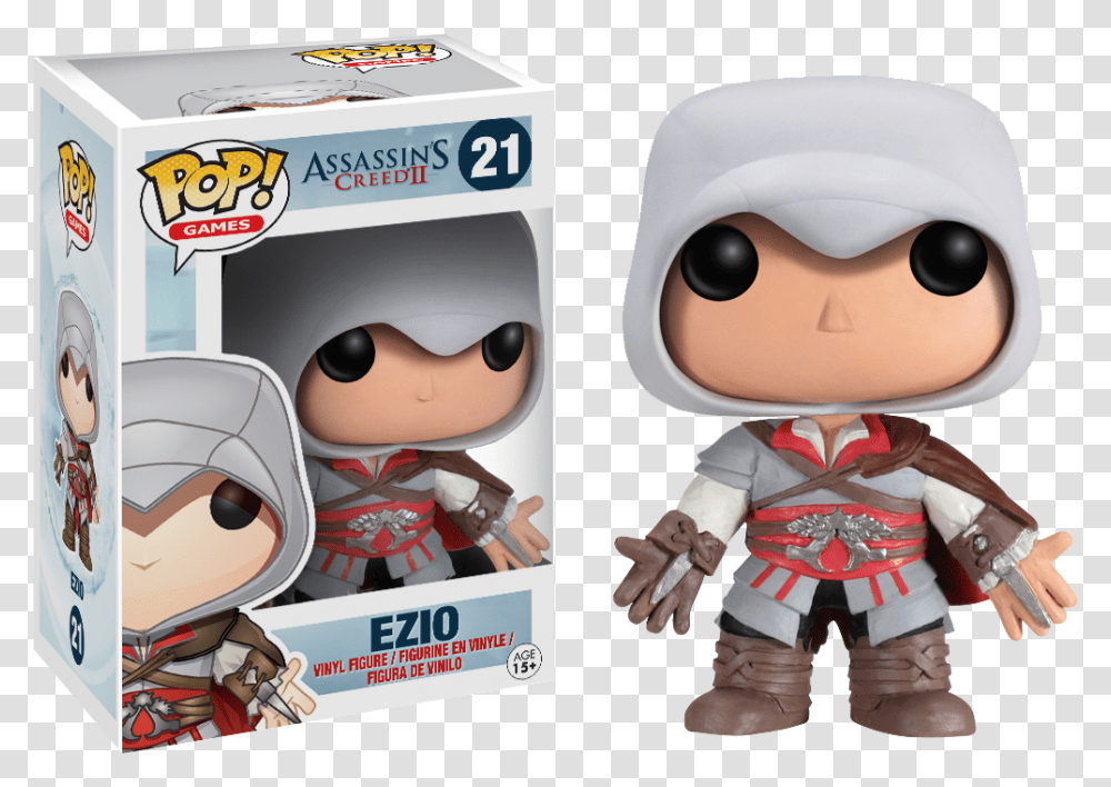 Creed Ezio Pop, Toy, Doll, Person, Human Transparent Png