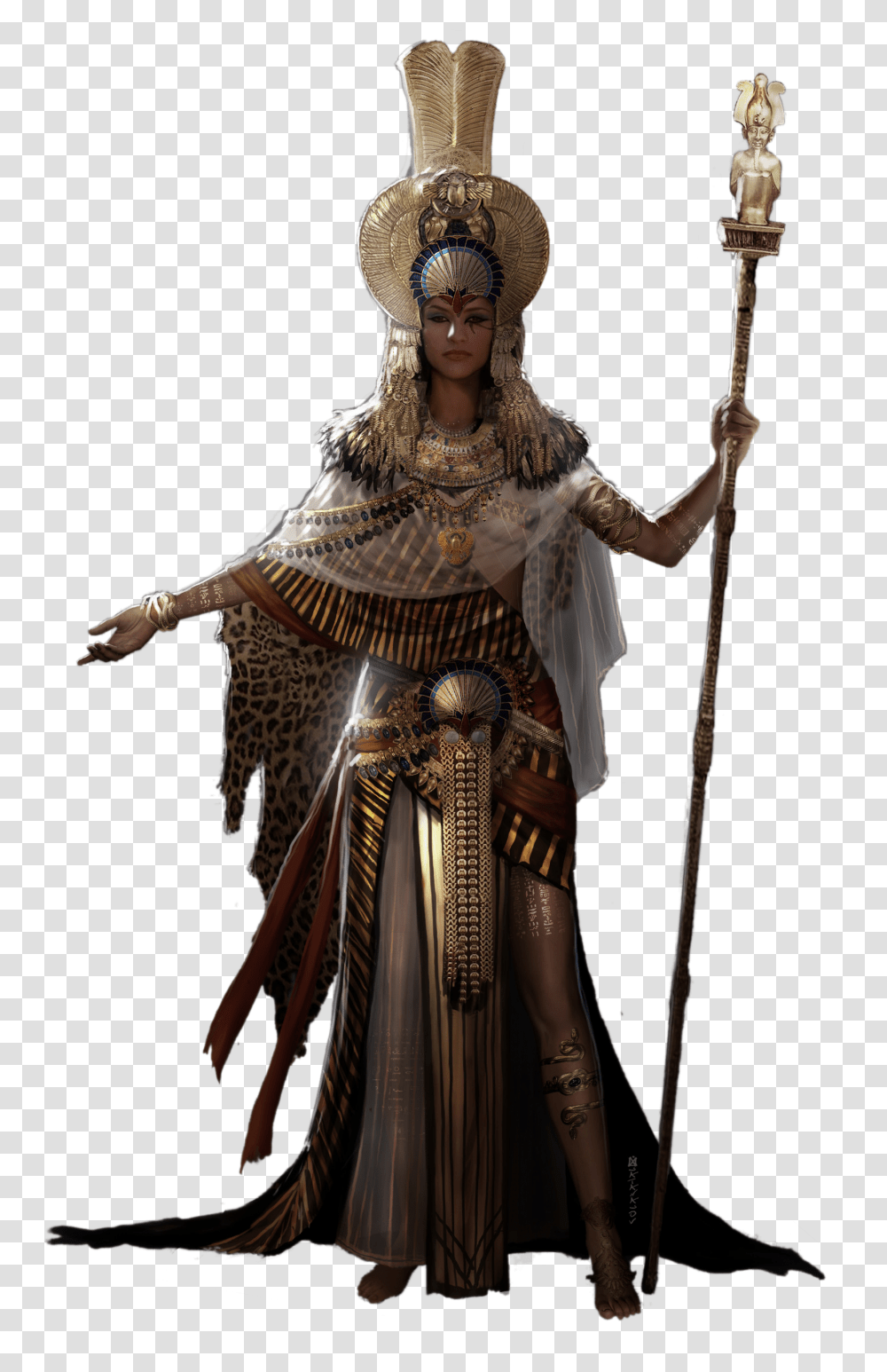 Creed Origins Isidora, Costume, Person, Bronze Transparent Png