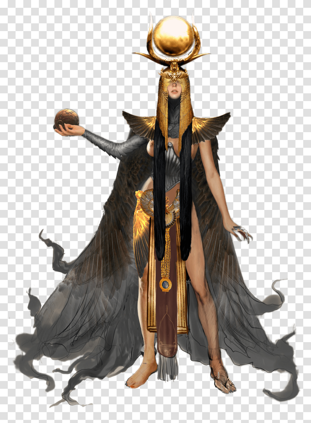 Creed Origins Isis, Fashion, Evening Dress, Robe Transparent Png