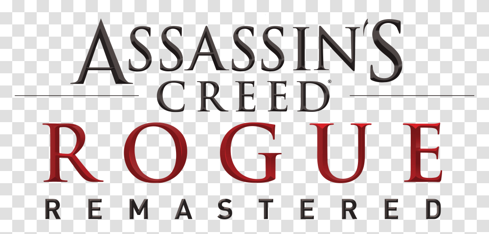 Creed Rogue Remastered Logo, Alphabet, Word, Number Transparent Png