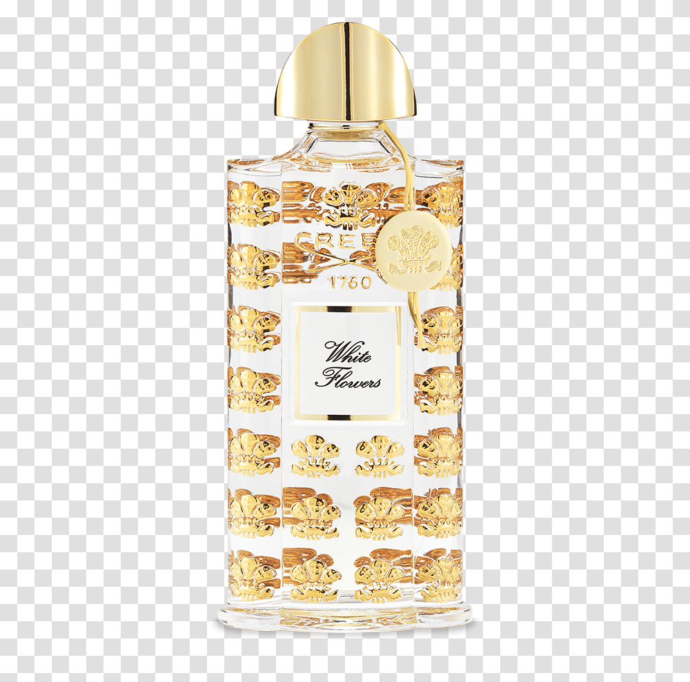 Creed White Flowers Pure White Cologne Creed Price, Label, Text, Bottle, Cosmetics Transparent Png