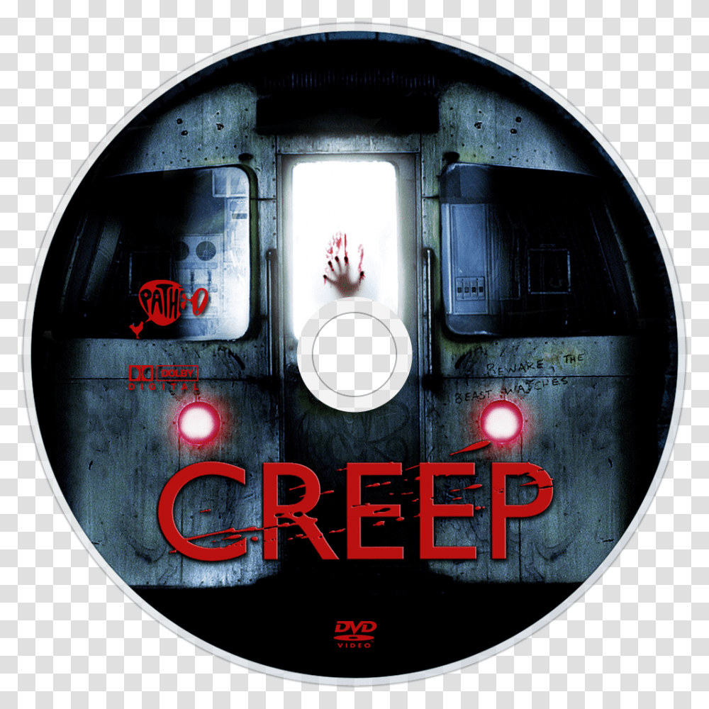 Creep Movie, Disk, Dvd, Train, Vehicle Transparent Png