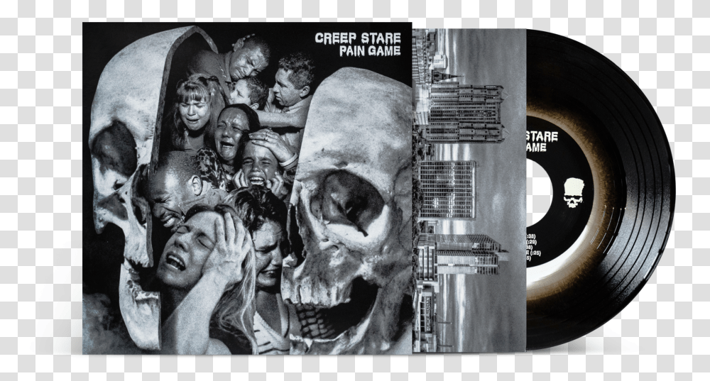 Creep Stare Pain GameClass Album Cover, Poster, Advertisement, Flyer, Paper Transparent Png