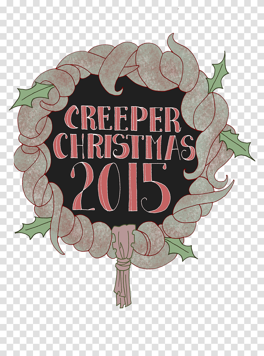 Creeper Illustration, Logo, Advertisement Transparent Png