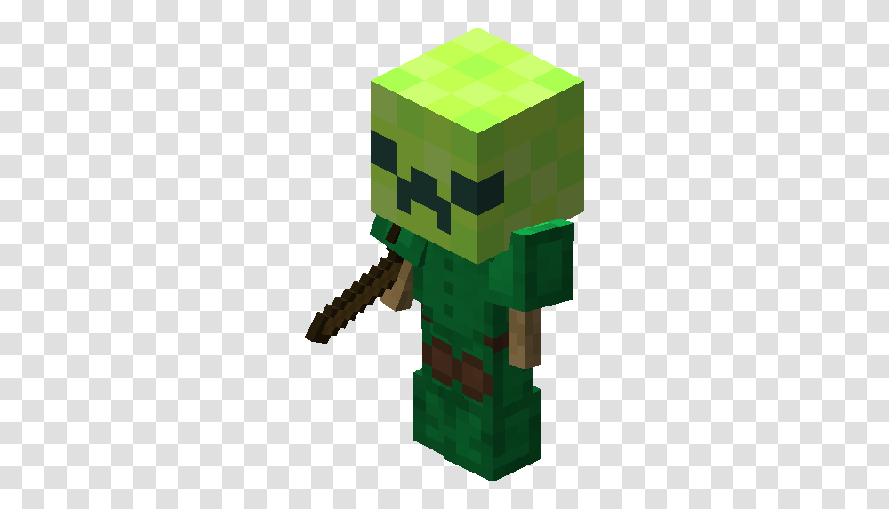 Creeper Minion Hypixel Skyblock Wiki Hypixel Skyblock Flower Minion Recipe, Toy, Minecraft, Green Transparent Png