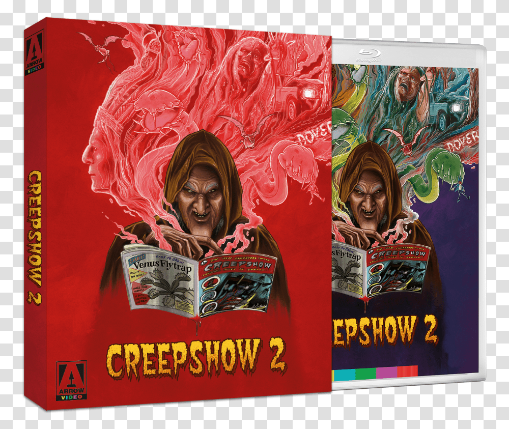Creepshow 2 Arrow Blu Ray, Advertisement, Poster, Flyer, Paper Transparent Png