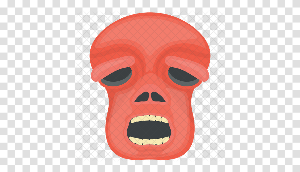 Creepy Creature Icon Skull, Mouth, Lip, Alien Transparent Png