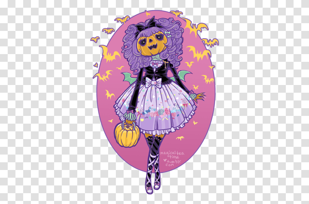 Creepy Cute Halloween Art, Purple, Toy, Doodle Transparent Png