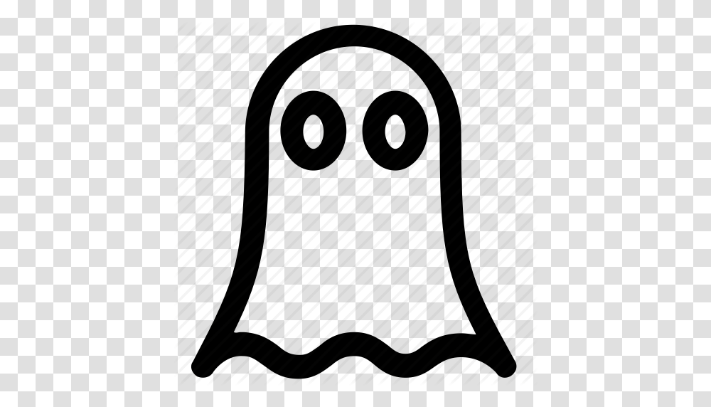Creepy Ghost Halloween Paranormal Scary Spirit Spooky Icon, Bag, Sack Transparent Png