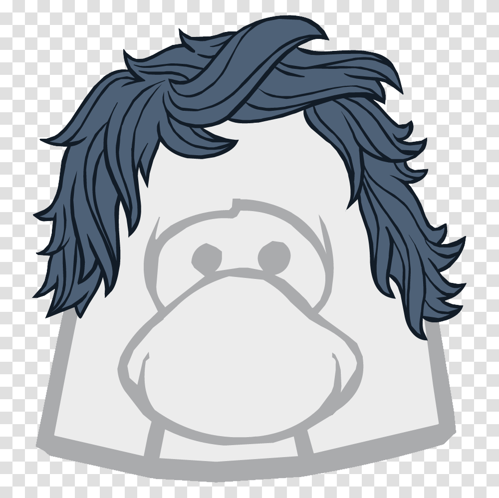 Creepy Mouth Club Penguin Optic Headset, Apparel, Scarf Transparent Png