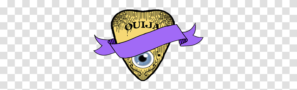 Creepy Ouija Planchette By Lydia Barnard Ouija, Label, Text, Building, Leisure Activities Transparent Png