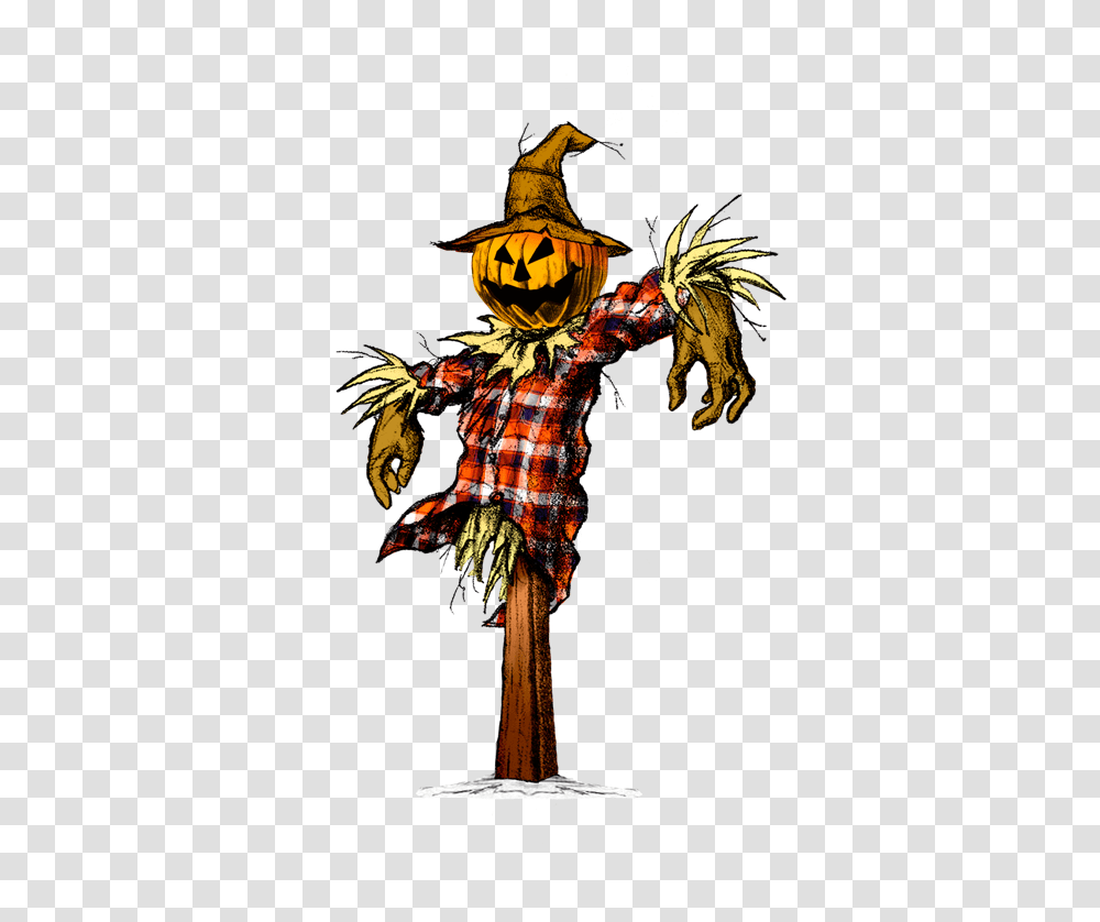 Creepy Scarecrows Scary Scarecrow Drawings Tattoos, Toy, Person, Human, Costume Transparent Png