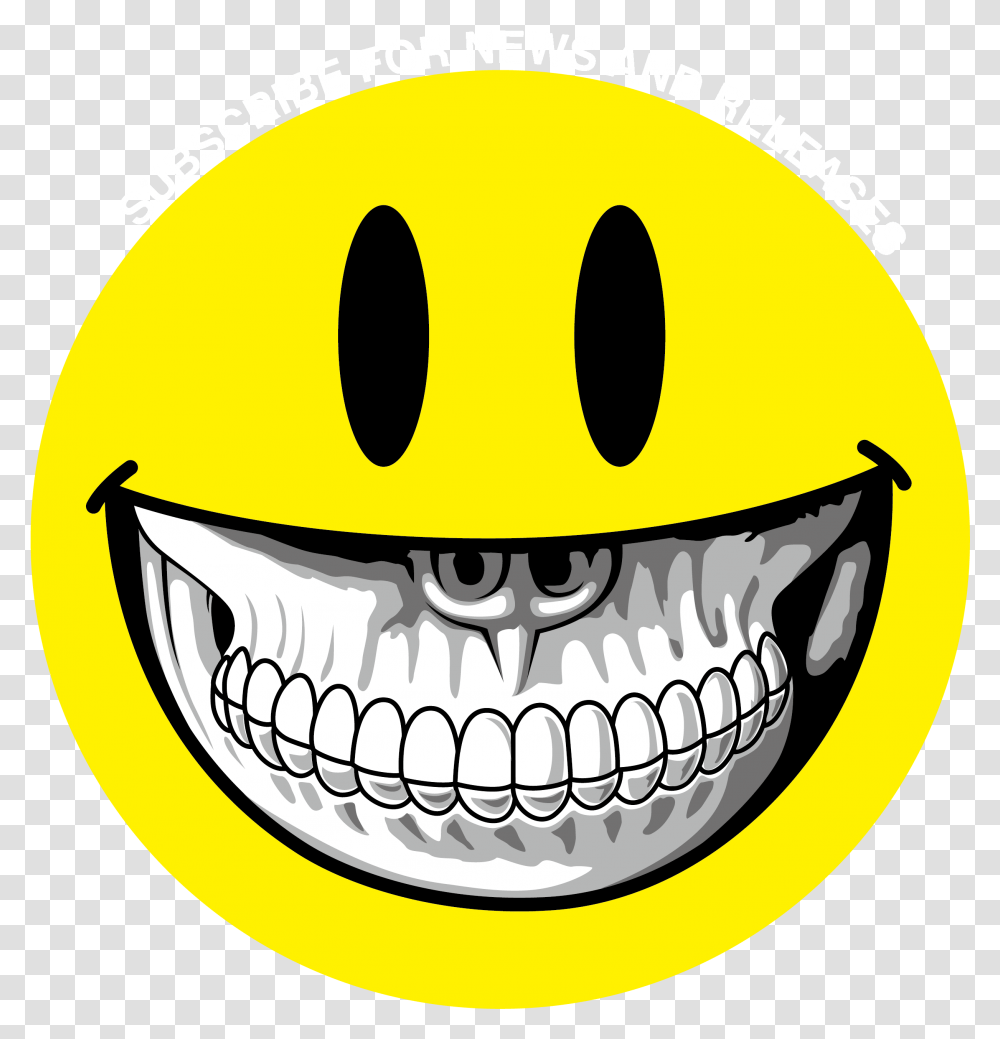 Creepy Smiley Face, Batman Logo, Label Transparent Png