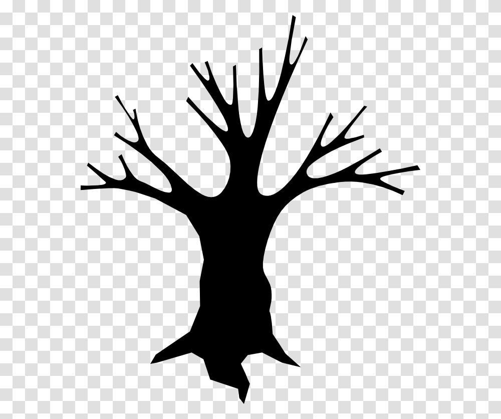 Creepy Tree Cliparts Zone Spooky Tree Clip Art, Gray, World Of Warcraft Transparent Png