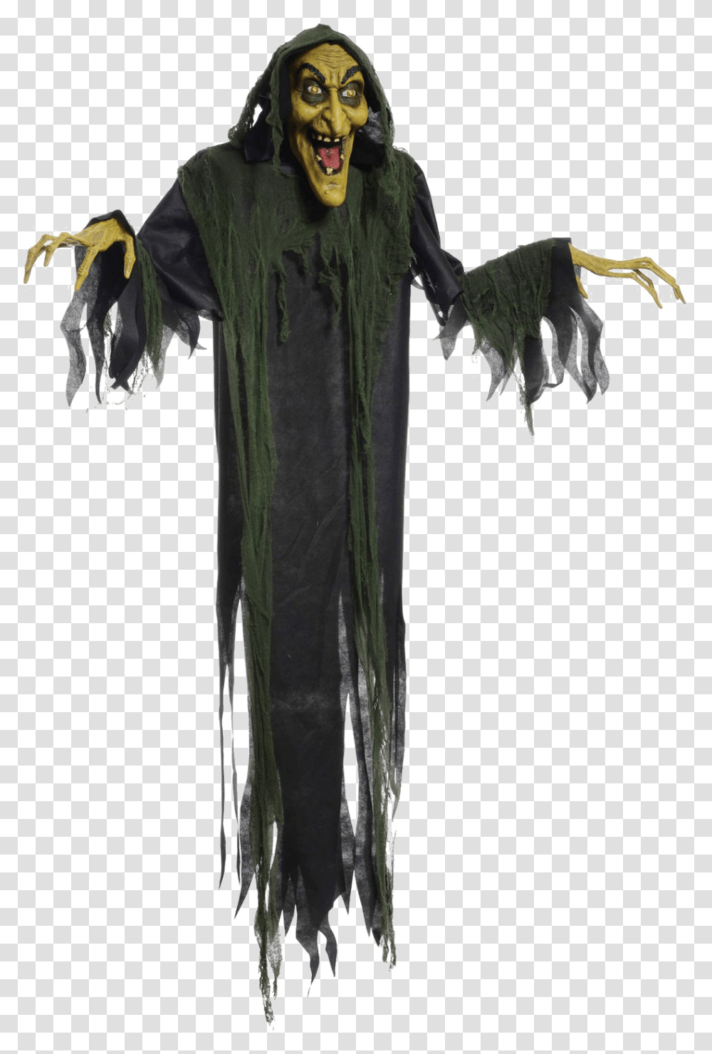 Creepy Witch Image Scary Witch, Statue, Sculpture, Art, Cross Transparent Png