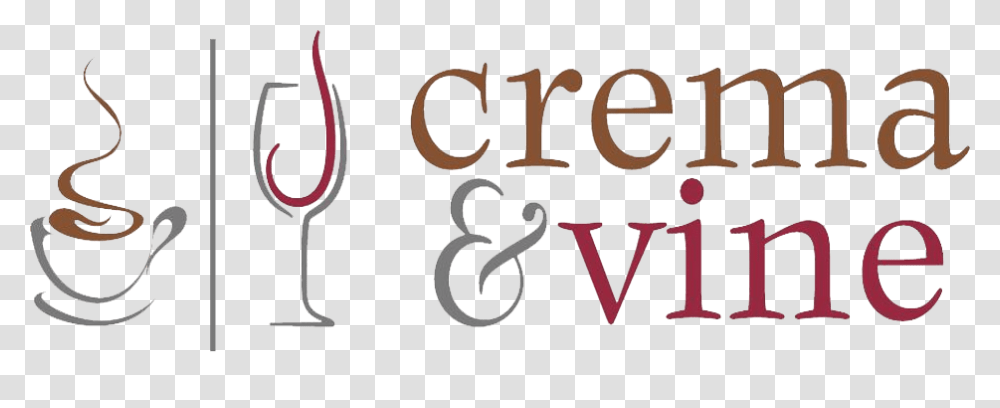 Crema And Vine Logo Background, Alphabet, Number Transparent Png