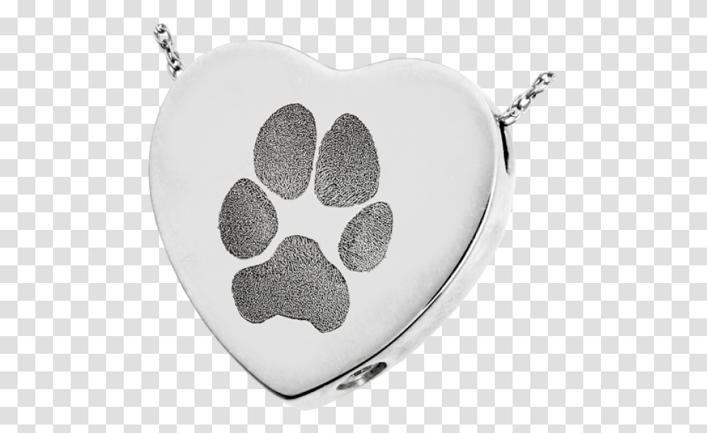Cremation Heart Necklace Dog, Pendant, Plectrum, Silver, Locket Transparent Png