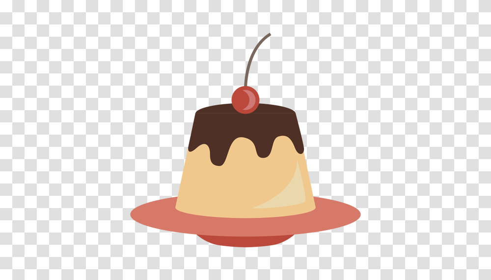 Creme Caramel Icon, Apparel, Hat, Birthday Cake Transparent Png