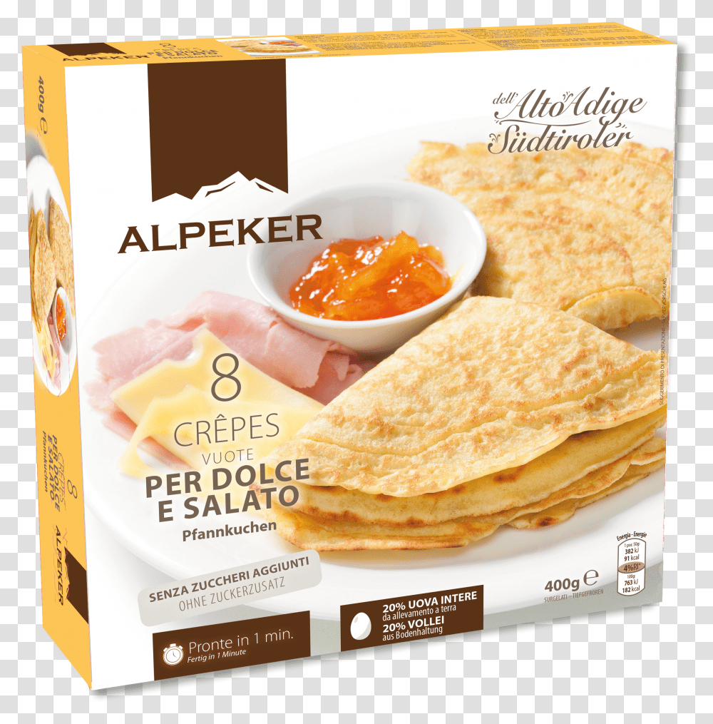 Crepes Already Baked Flatbread Transparent Png