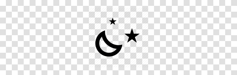 Crescent Clipart, Star Symbol, Airplane Transparent Png