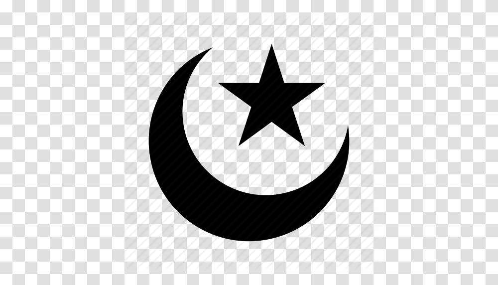 Crescent Crescent Moon Islam Islamicicon Muslim Religion, Star Symbol Transparent Png