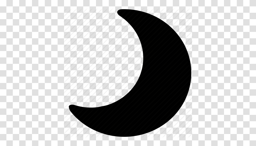 Crescent Filled Moon Rounded Shapes Signs Symbols Icon, Astronomy, Outer Space, Night, Outdoors Transparent Png