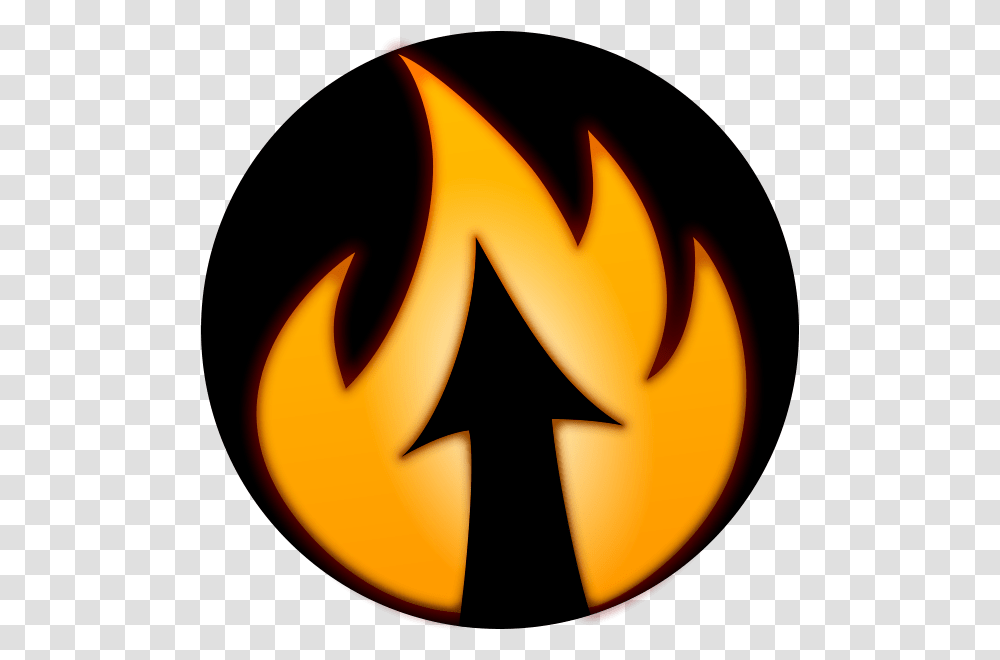 Crescent, Fire, Flame, Bonfire Transparent Png