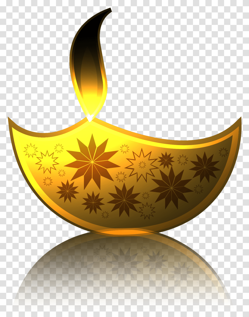 Crescent, Gold, Treasure, Lampshade Transparent Png