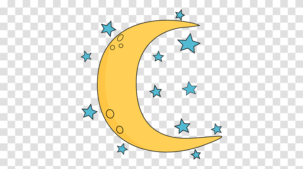 Crescent Moon And Stars Clip Art, Star Symbol, Number Transparent Png