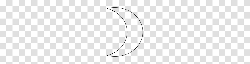 Crescent Moon Clip Art For Web, Gray, World Of Warcraft Transparent Png