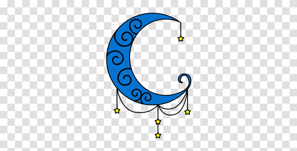 Crescent Moon Clipart Image Group, Number, Alphabet Transparent Png