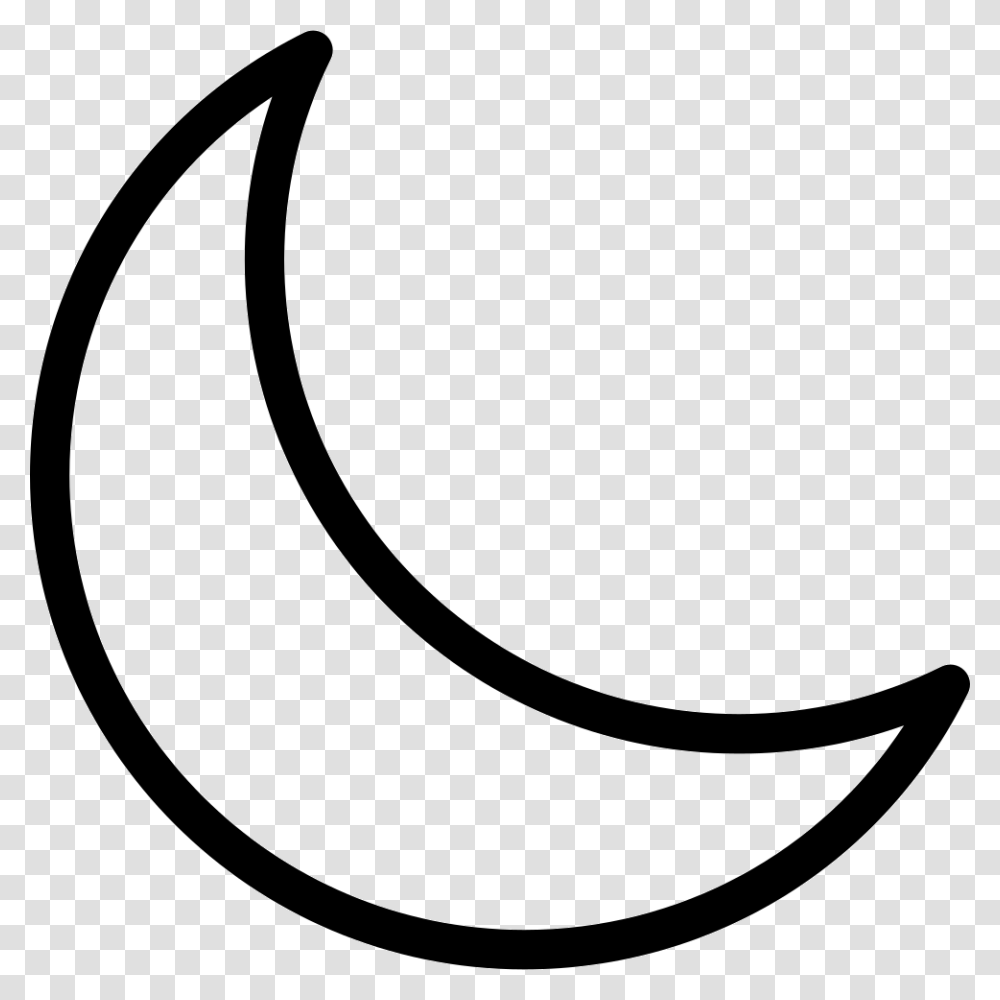 Crescent Moon Crescent Moon Icon, Outdoors, Label Transparent Png