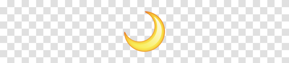 Crescent Moon Emoji On Apple Ios, Plant, Fruit, Food, Banana Transparent Png